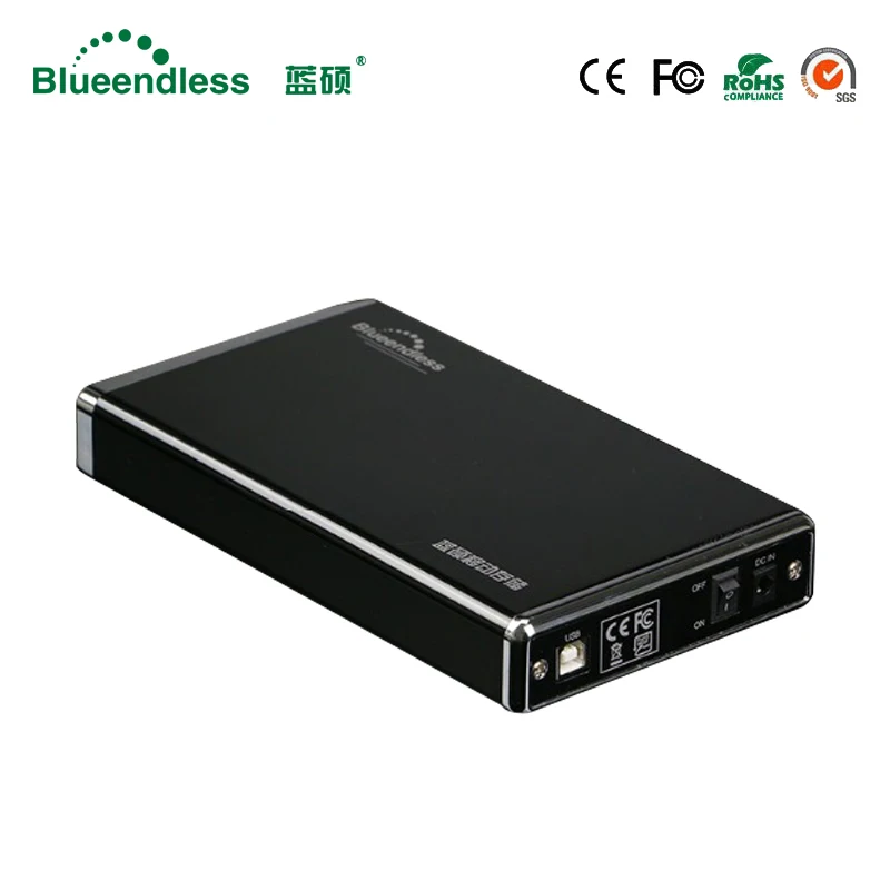 Blueendless IDE Sata совместимый дюймов 2 5 3 ''hdd корпус алюминиевый жесткий диск caddys USB 0