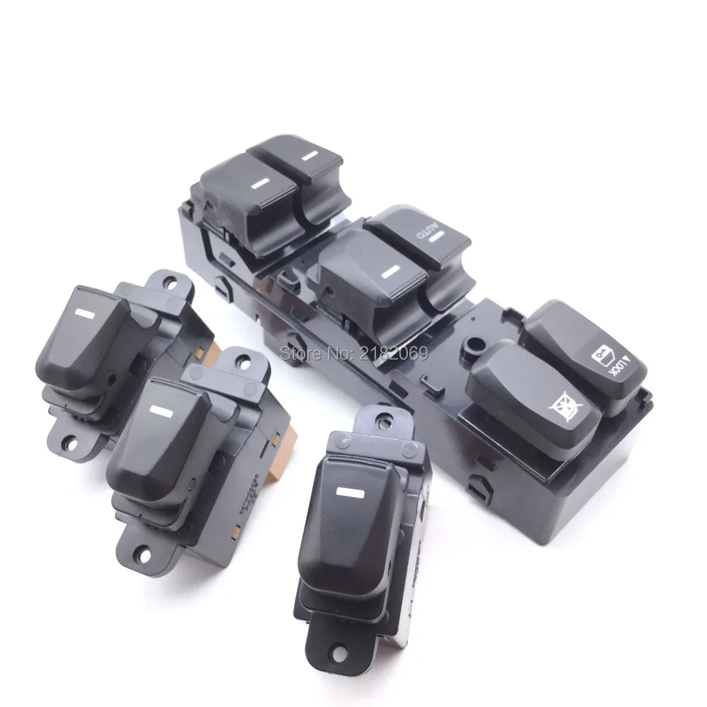 Кнопка переключения стеклоподъемника для Hyundai IX35 2009 2015 93570 2Z000 93580