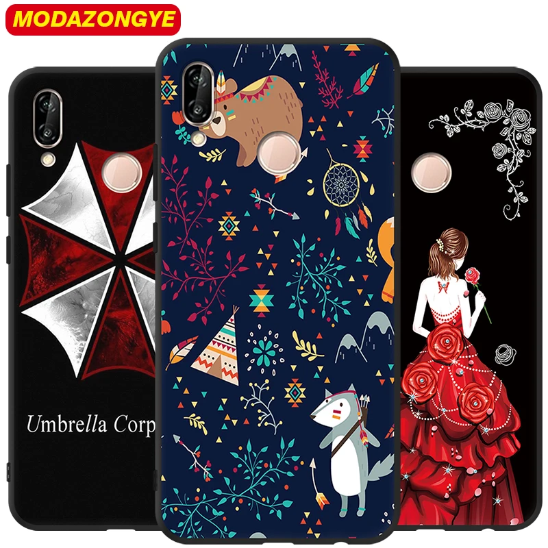 Honor Play Case Cover 6.3 inch Soft Cartoon Tpu Silicone Back Phone Huawei 2018 COR-L29 |