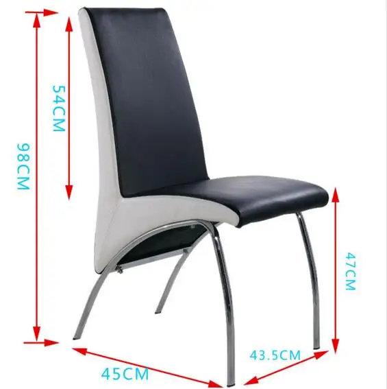 4 шт. Бесплатная доставка мягкий стул из нержавеющей стали. В гостиная. Отельный
