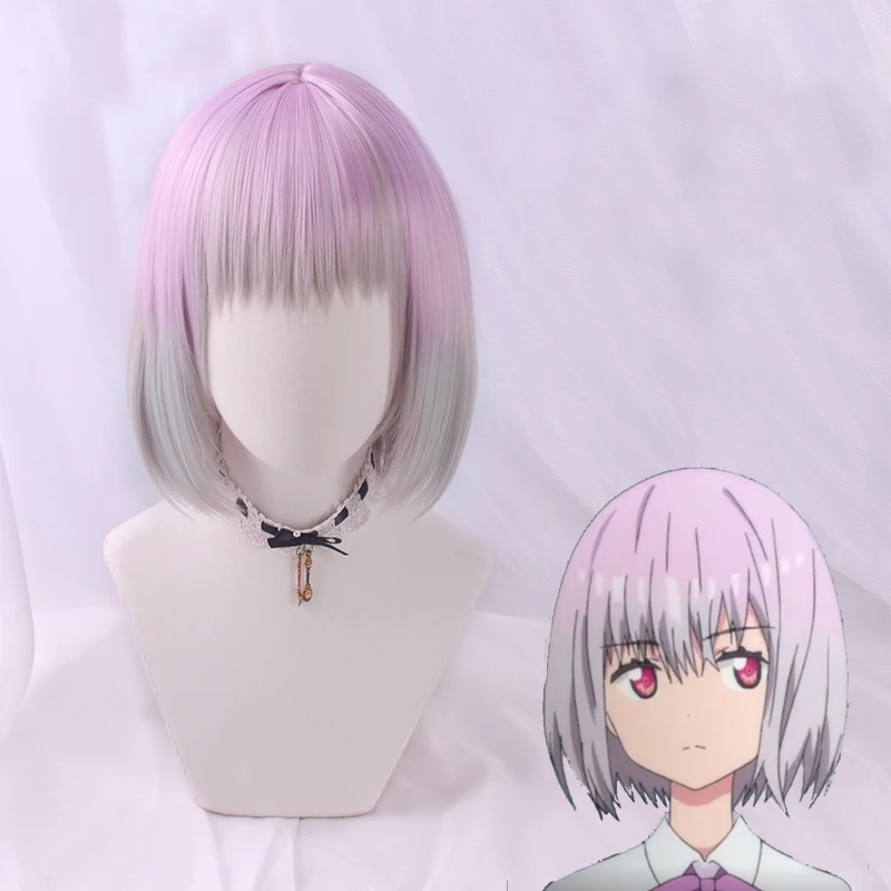 Новое поступление парик для косплея аниме SSSS.GRIDMAN Gradual Akane Shinjou Лолита короткий