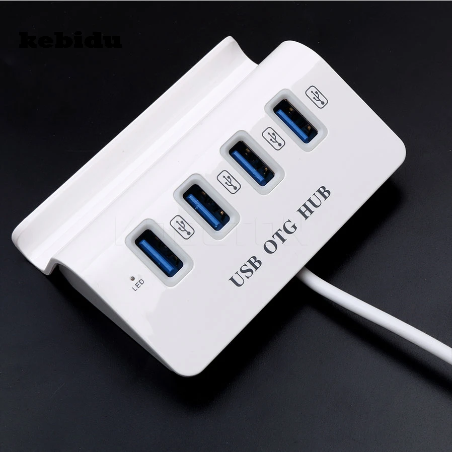 Высокоскоростной usb концентратор kebidu 2 0 OTG с 4 портами портативный разветвитель