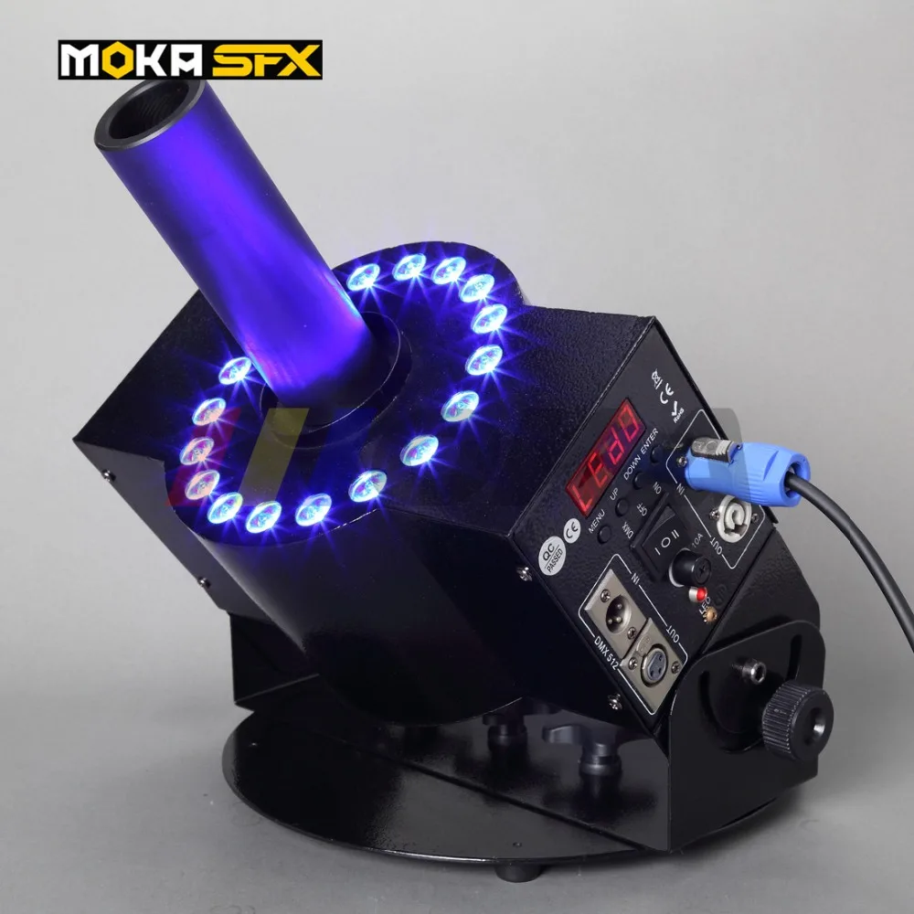 Dj DMX-512 электрический контроль сценический эффект CO2 струйная дымовая машина спрей 8-10 метров Led CO2 струйная машина