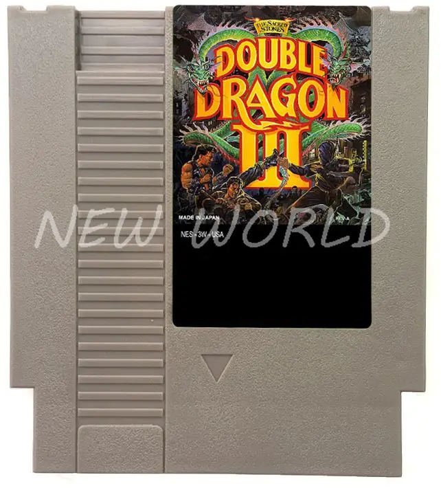 Двойная серия Dragon видео игровая карта-картридж для 72 Pin 8 Bit - Цвет: Double Dragon III