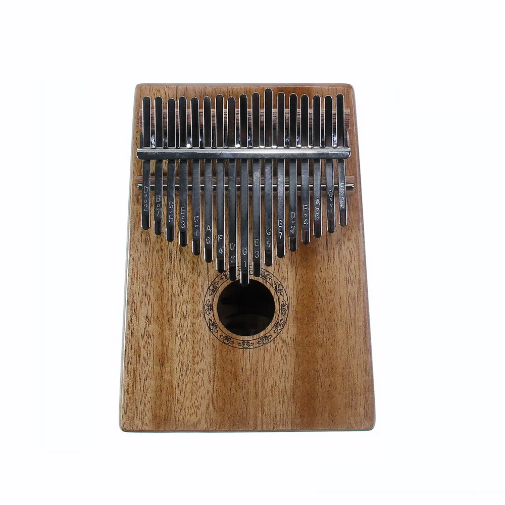 17 клавиш Kalimba большой палец пианино Mbira клавиатура из массива дерева