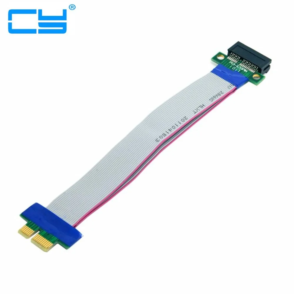 Райзер PCI E pci Express 1X X1 разъем удлинитель карты гибкий репозиционный кабель 20 см|pci