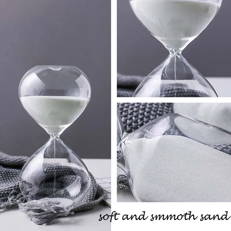 

5/30 Minutes Hourglass Nordic Style Home Decoration Ornament Birthday Valentine's Day Gift Sand Timer Clock reloj de arena