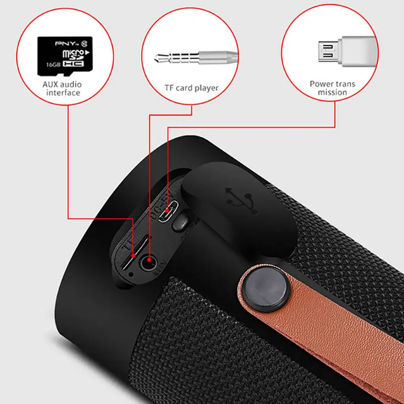 Водонепроницаемый Bluetooth динамик портативный открытый беспроводной мини Колонка