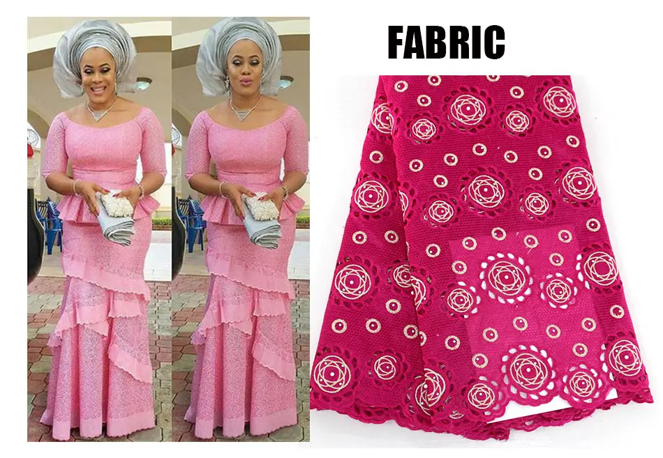 2017 модная африканская Женская кружевная юбка Bazin Riche большого размера комплект из