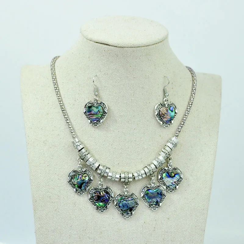 10 комплектов модный дизайн ювелирный набор в виде ракушек винтажный антикварный