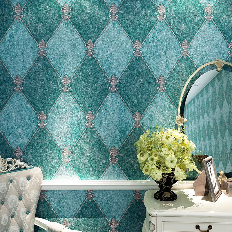 Новые высококачественные американские абстрактные алмазные винтажные зеленые