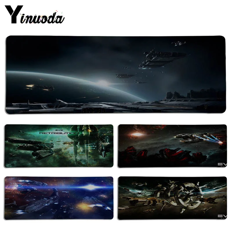 Yinuoda забавная игра EVE Online DIY дизайн игровой с узором Lockedge коврик для мыши Размер для 300*700*2 мм и 300*900*2 мм игровой коврик для мыши