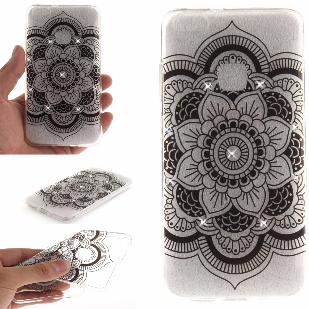 Fundas для Huawei P10 p9 P8 Lite Smart/gr3 2017 Силиконовые ТПУ чехол телефона углерода Волокно Coque