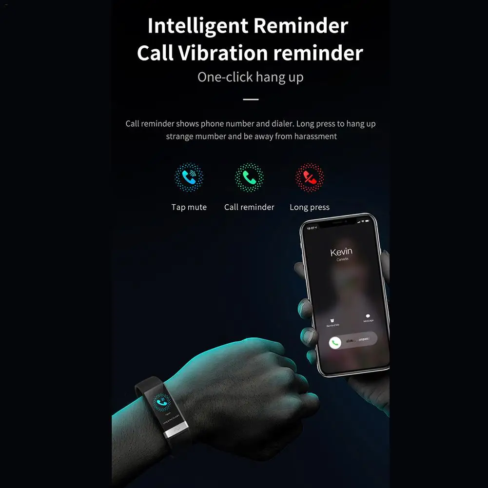 V19 смарт Браслет фитнес трекер пульсометр кровяное давление монитор сна Bluetooth