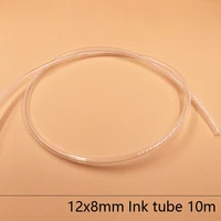 10 meters eco solvent ink tubing for bulk ink system 12x8mm roland mutoh mimaki printers ink line tube ink supply tube