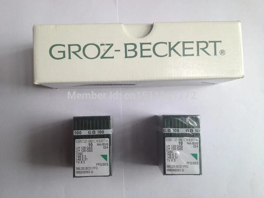Не Insale 100% оригинальные GROZ BECKERT иглы сделано в Германии UY128GAS Размер 60/8 детали