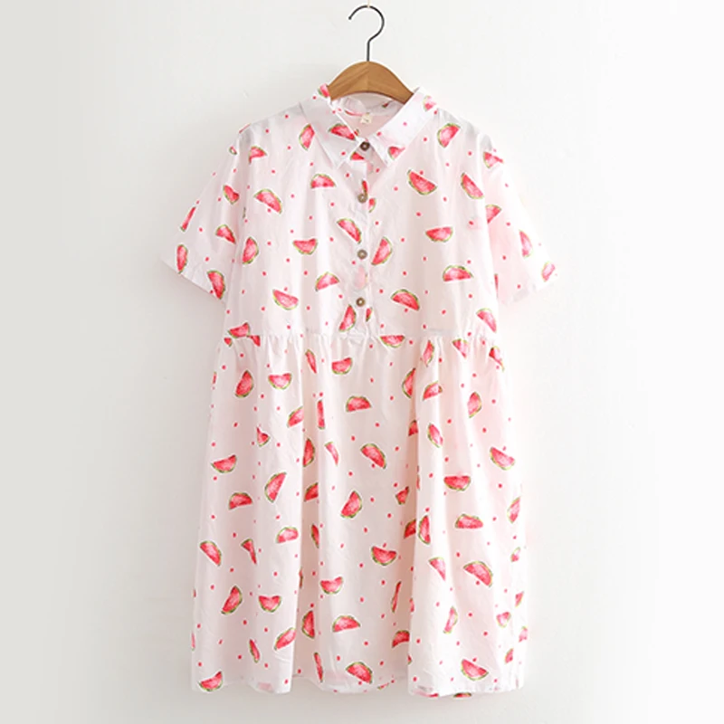 2017 милое мягкое хлопчатобумажный саронг с принтом арбуза полностью свободное