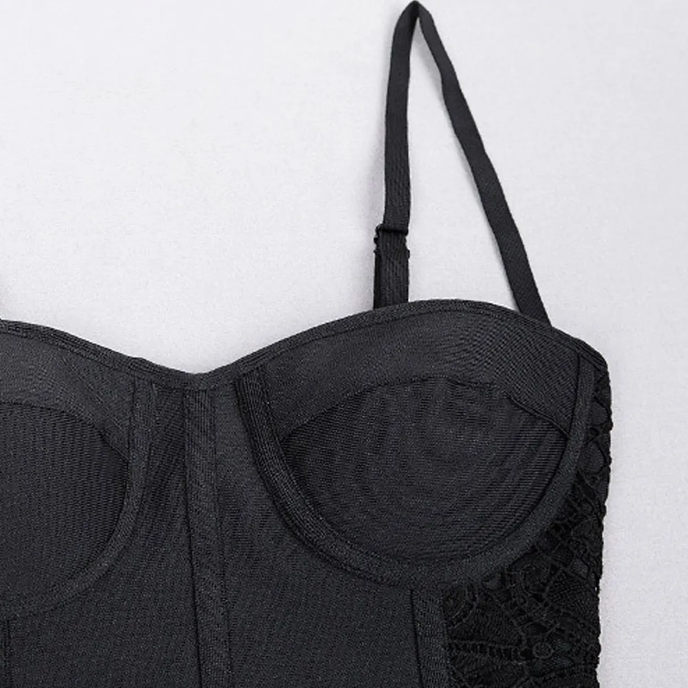 Высококачественный черный бюстгальтер с цветочным принтом и мягкими чашками из