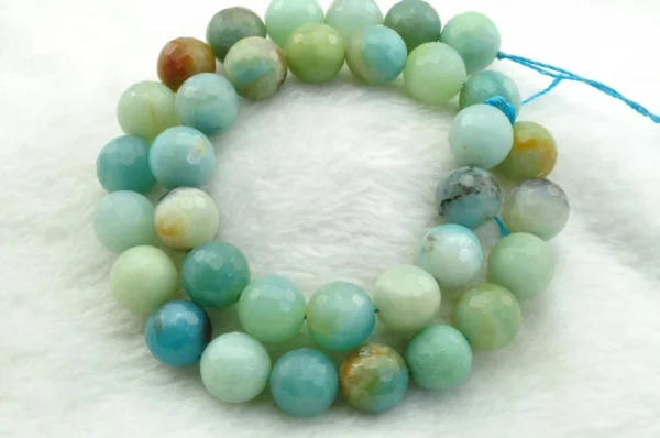 2017 ограниченный по времени металлический круглый блестящий Амазонит граненые