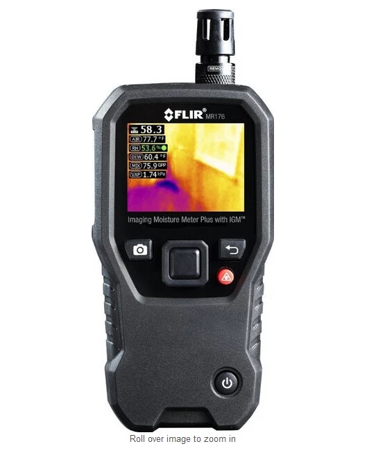 Измеритель влажности FLIR MR176 с измерением температуры и относительной