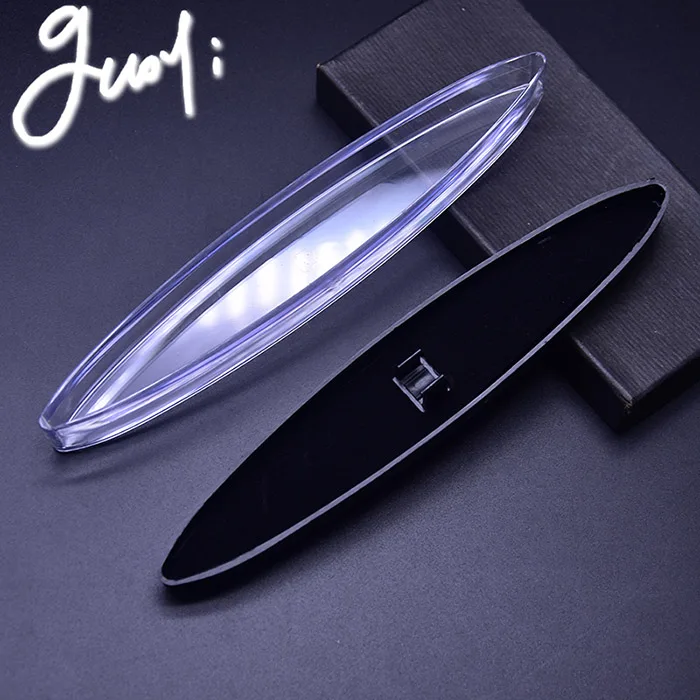 Pointed box Guoyi A008 ручка коробка прозрачный Алмаз ручка держатель Подарочная коробка кабинет стол Аксессуары Канцтовары-Подарки для ювелирных изделий Подарочная коробка - Цвет: Pointed box