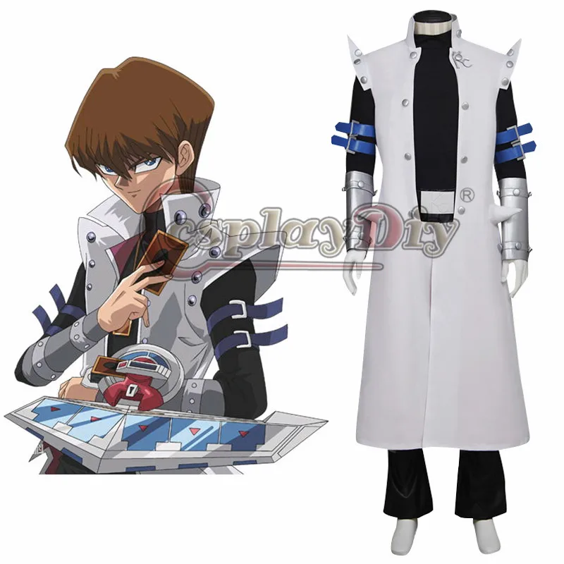 Cosplaydiy аниме Yu Gi Oh! Поединок монстров GX сэто Кайба косплей костюм Взрослый мужской