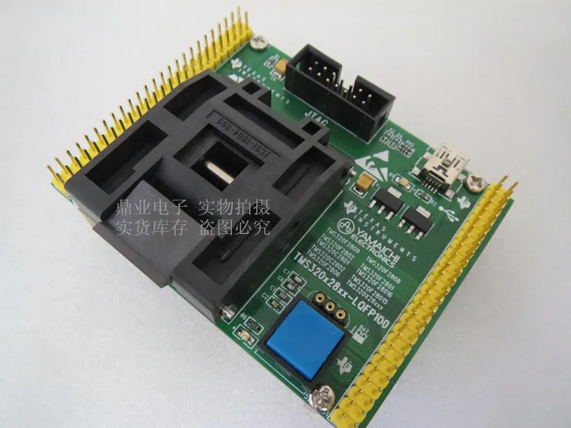 Original TI IC Test Seat TMS320C2801 Burning Programm TMS320F28016 Socket Adapte | Автомобили и мотоциклы