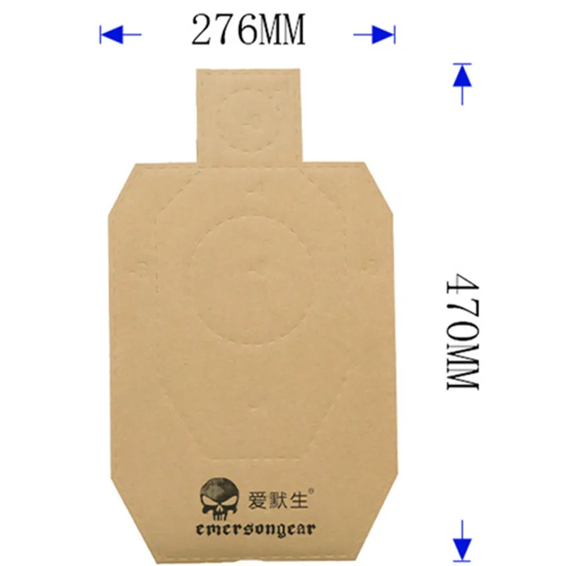 EmersonGear 20 шт. IPSC IDPA бумага Стрельба Цель 10 дюймов охотничьи сумки