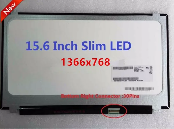 B156XTN04.0 B156XW04 V.8 N156BGE-EB1 N156BGE-E41 LP156WHU TPA1 B156XTN03.1 LTN156AT37 30 pin 15.6LED