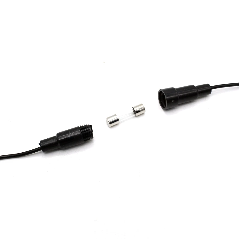 Yituancar 1 комплект DC12V автомобильный лодочный мотоцикл 120 см кабель 10A держатель предохранителя винт предохранитель трубки провода разъем для Unversal авто светильник