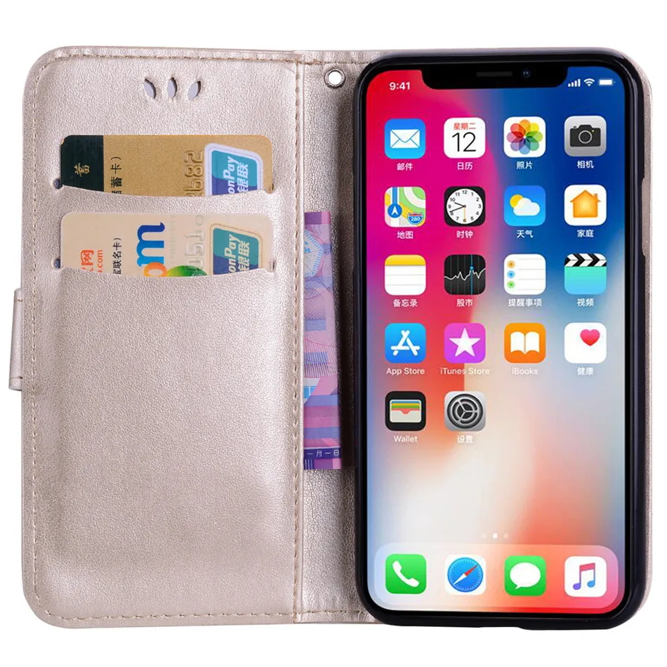 Новое поступление откидной Чехол для телефона apple iphone 8 7 6 S Plus 5 дюймов флип чехол X