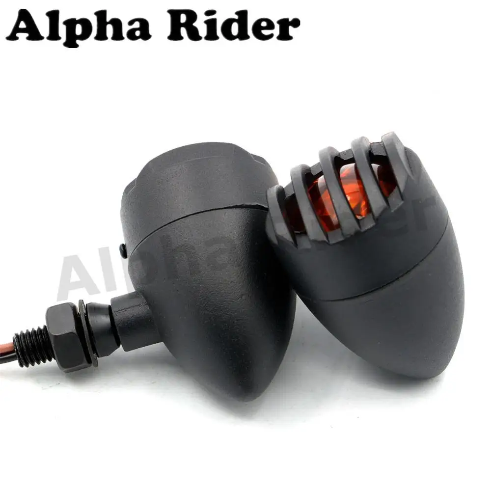 Мотоцикл L/R щелевой гриль мигалка поворотники огни для Kawasaki Ninja 250R Suzuki M109R Boss Bobber