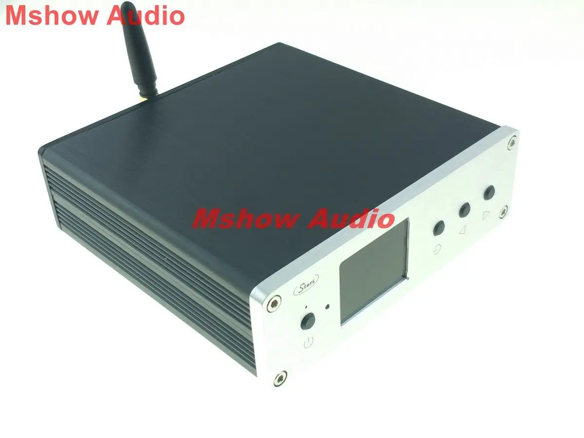 Ustars двойной ES9038Q2M DAC аудиодекодер XU208 XMOS USB I2S поддержка DSD 256 TFT ЖК дисплей +