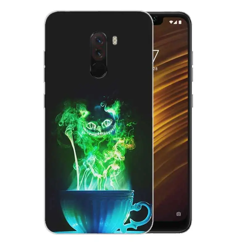 Силиконовый чехол с сердцем для Xiaomi Pocophone F1 Mi 5S Plus 5X 6X A1 A2 8 lite 9 SE Max 3 Pro Note 2 кошкой