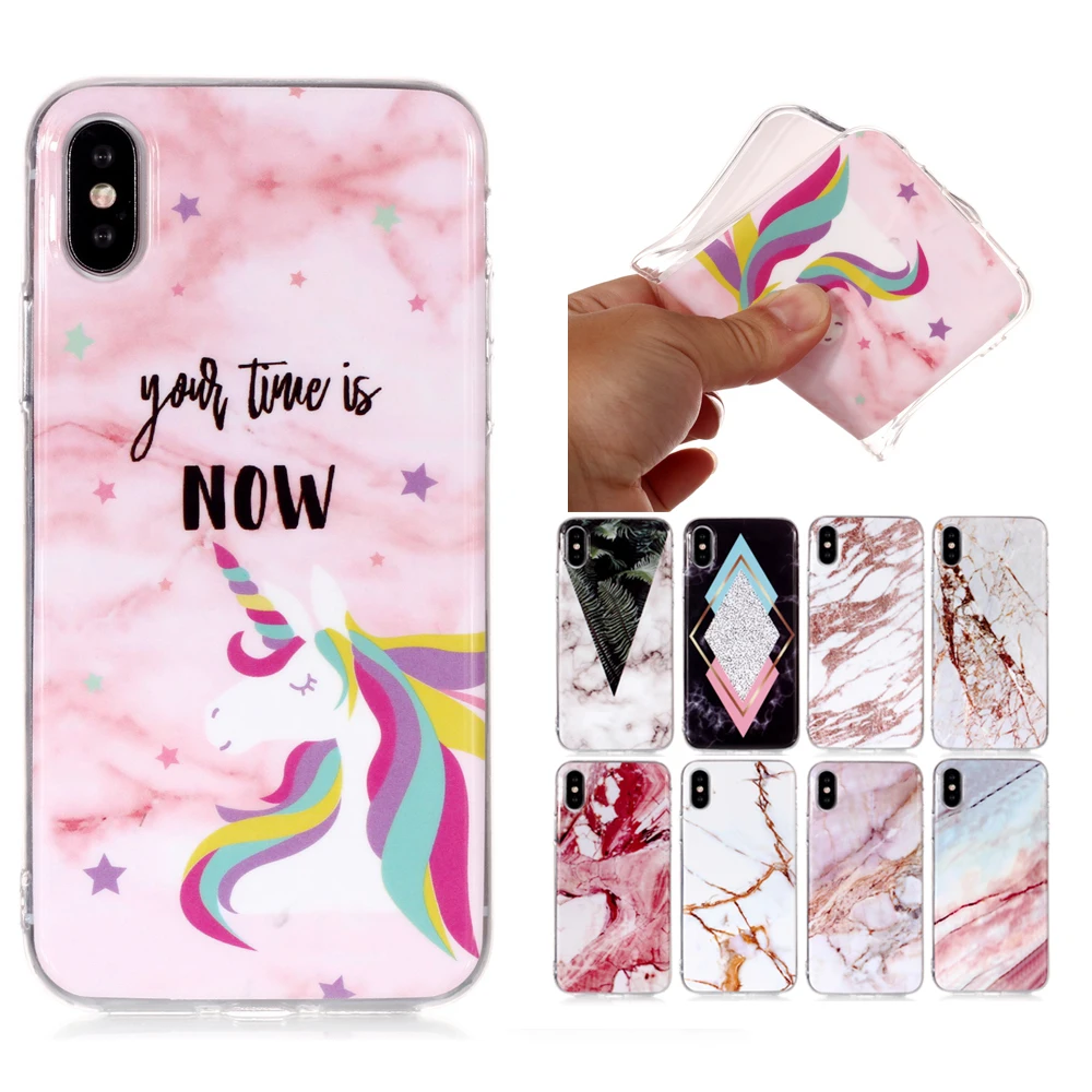 Модные мягкие силиконовые чехлы из ТПУ с мраморным камнем для Samsung Galaxy S10 Lite J3 J5 J7