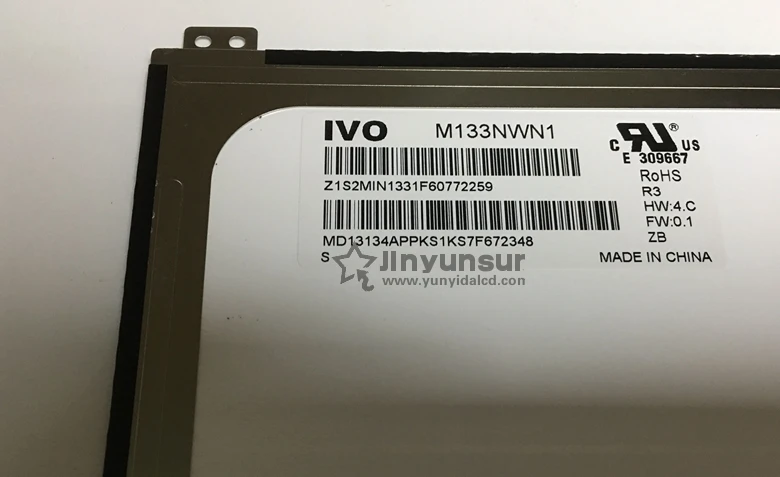 B133XTN01.3 подходит для M133NWN1 R3 HB133WX1 402 30pin вверх + вниз винтовые отверстия ЖК дисплей
