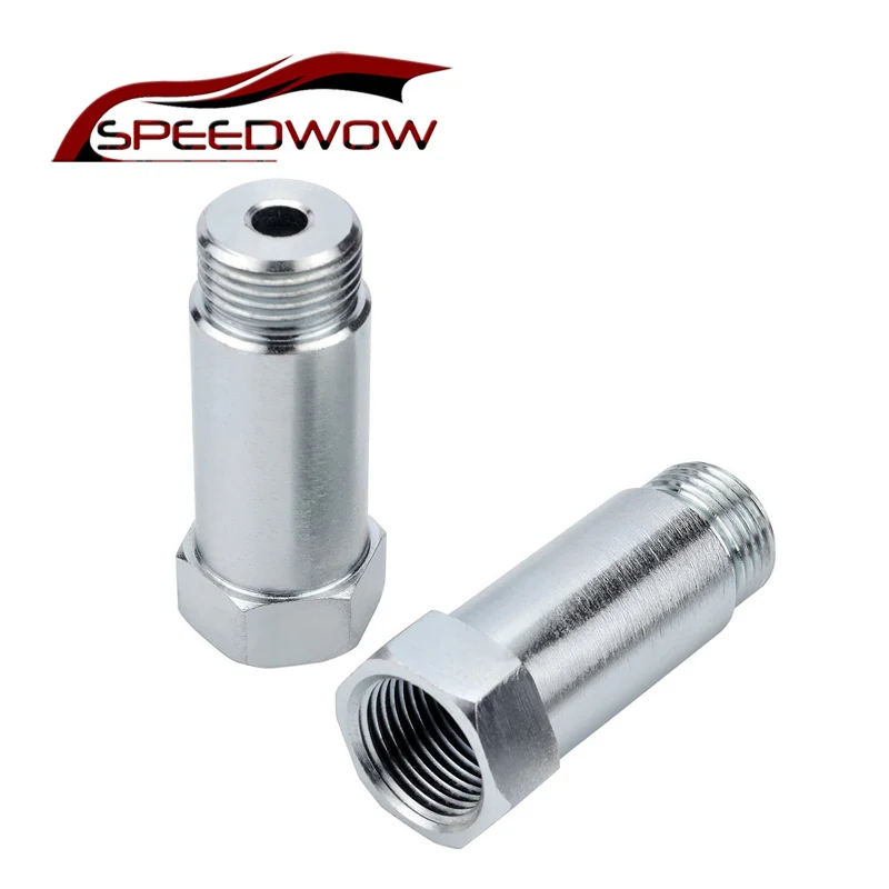 SPEEDWOW 2 шт. M18x1.5 304 нержавеющая сталь Lambda O2 расширитель датчика кислорода