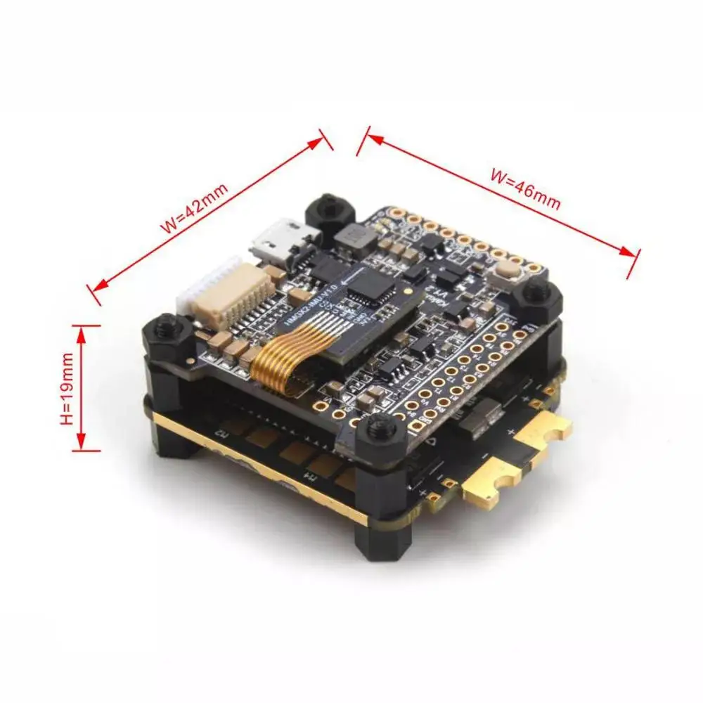Контроллер полета LeadingStar holybra Kakute F7 Tekko32 F3 4 в 1 40A Blheli_32 3-6S бесщеточный ESC стек 30 5 x мм