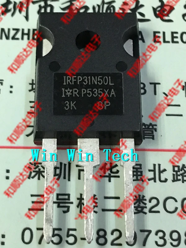 Бесплатная доставка 5 шт./лот IRFP31N50L ТРАНЗИСТОР 247 500 В 31A новый оригинальный|lot lot|lot