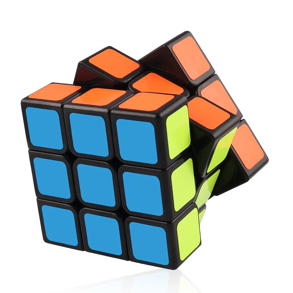 D FantiX Shengshou Chuanqi 3x3 скоростной Куб Черный Гладкий магический куб Развивающие Пазлы