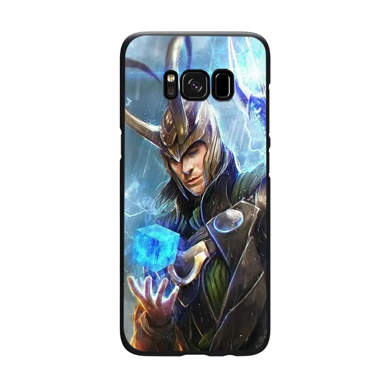 B4 Marvel The Avengers Hero Локи, Тор, мягкий чехол для телефона samsung Galaxy M10 20 30 S6 7 Edge S8 9 10 Plus Note 10 8 9 - Цвет: B4