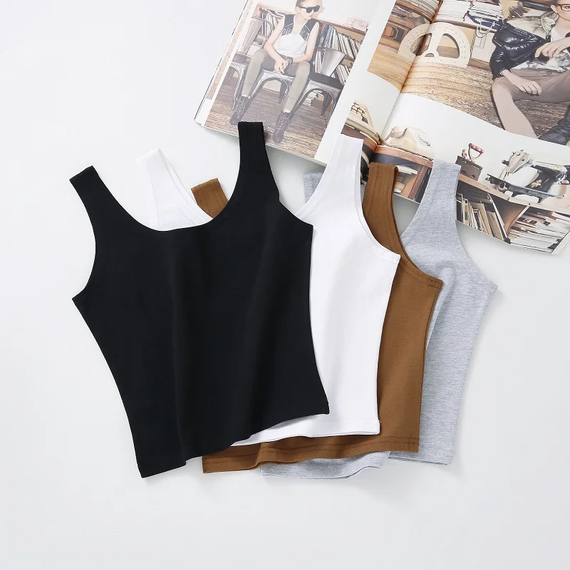 Женская майка без рукавов летняя разноцветная бретелек|vest ladies|women tank topnew summer |