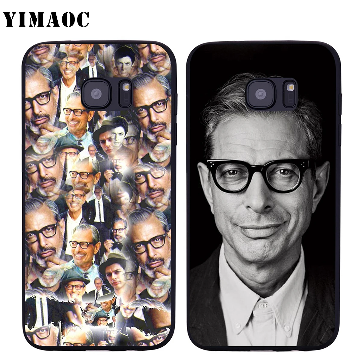 Чехол YIMAOC Jeff Goldblum для Samsung Galaxy A7 A8 A9 A10 A20 A30 A40 A50 A70 M10 M20 M30 S10e J6 Plus|Бамперы| |