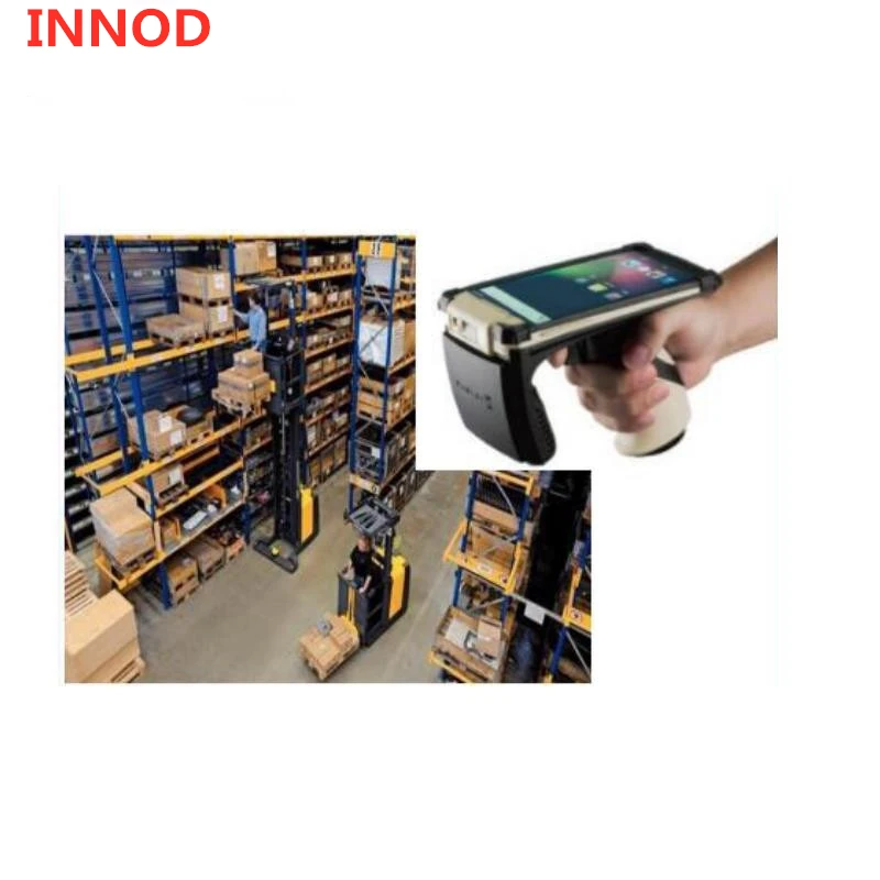 WiFi wireless 4G UHF Handheld RFID Reader Long Range 840-960mhz reading Multi-tag 1-500tags/second handheld gps receiver