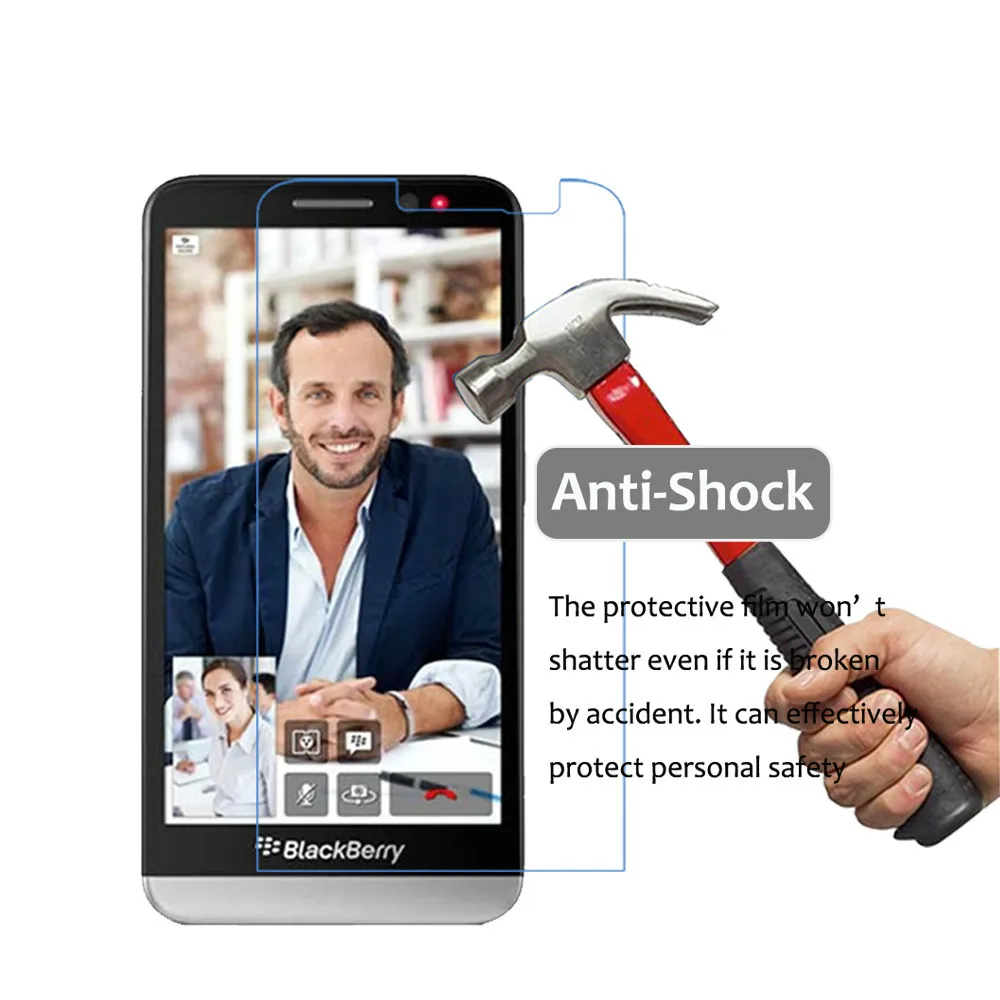 Противоударная мягкая защитная пленка из ТПУ для BlackBerry Z30 / Z10 Nano 7H