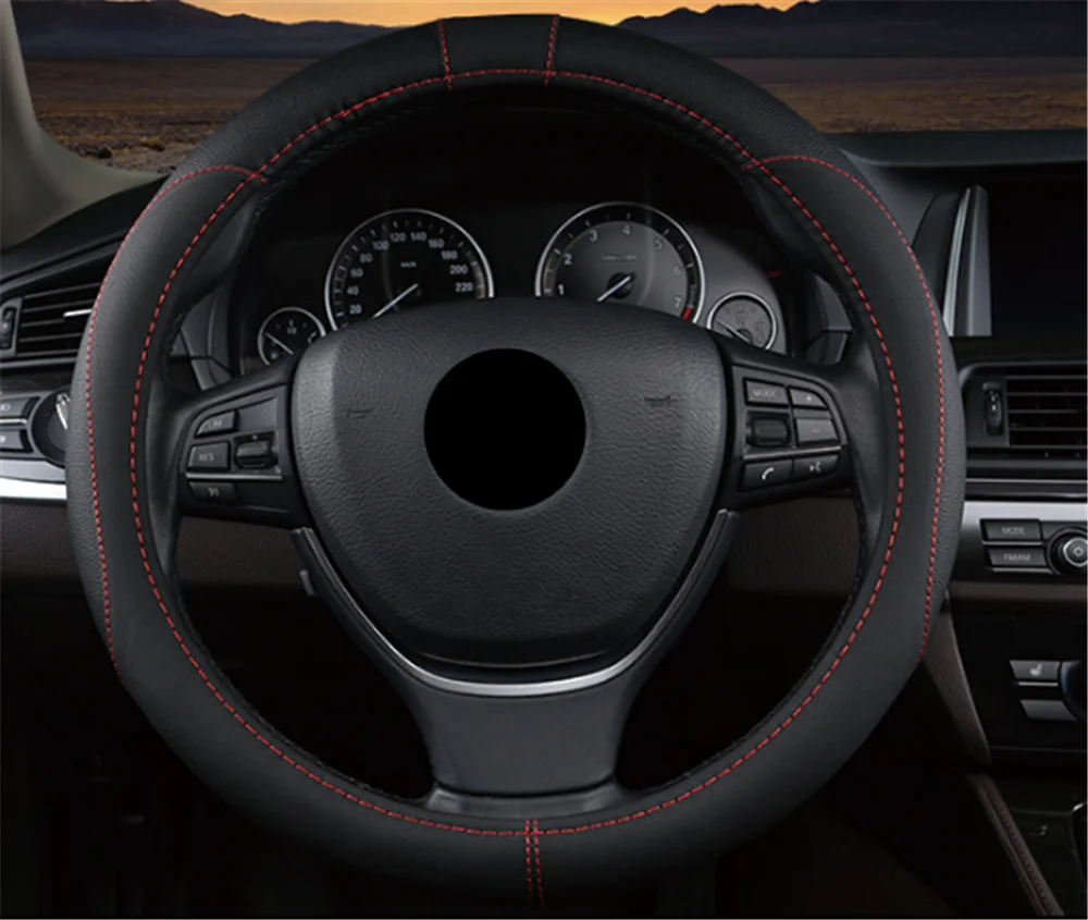 Автомобильный чехол на руль 38 см автомобильные аксессуары для интерьера BMW 335is