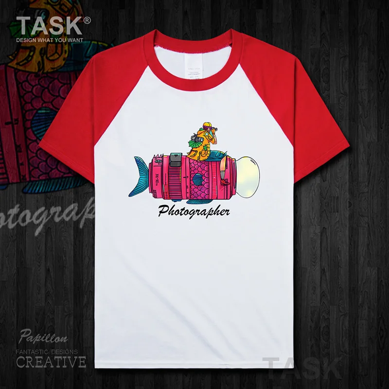 Футболка мужская хлопковая с забавным принтом коротким рукавом|Мужские