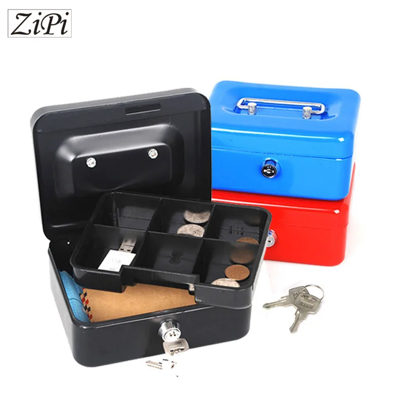 Ящик для мелких наличных денег Zipi из нержавеющей стали Блокируемый