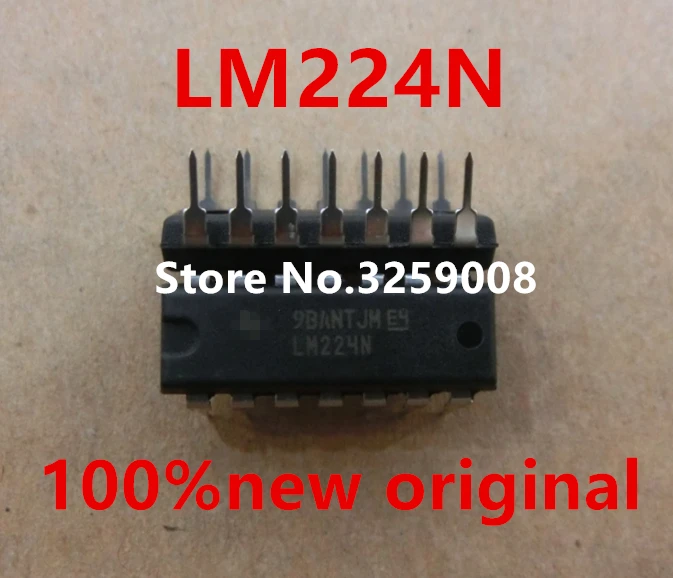 

LM224N 100% new imported original 50PCS/10pcs