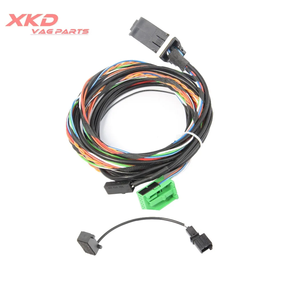 Кабель жгут проводов 9W2 9W7 Bluetooth для планшетов Golf Je tta Passat RCD510 RNS510 1K8 035 730 D C|cable for|cable